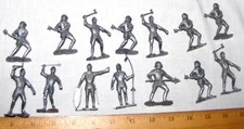 Marx 14 second version 54mm knights toy soldiers