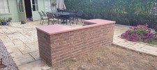 Concrete Garden Worktop/ Outdoor Worktop / BBQ / Bespoke Size / Booking Fee