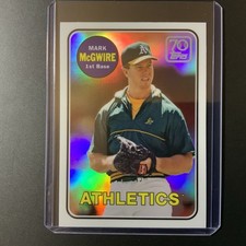 2021 Topps - Chrome 70 Years of Topps Baseball Mark McGwire #70YTC-19