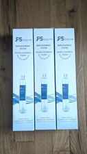 Lot of 3 Refrigerator Water FS004 Filter Store Replacement Whirlpool EDR3RXD1
