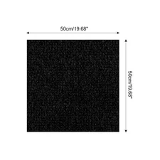 10-100PCS 50cmx50cm Premium Carpet Tiles Commercial Office Heavy Use Flooring