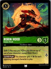 Robin Hood - Sneaky Sleuth Shimmering Skies 88/204 Uncommon Lorcana Near Mint