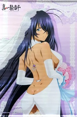 KADOKAWA Kujibiki Do Shin Ikkitousen Kan'u Unchou Wedding Dress Tapestry B2