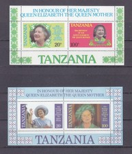 Tanzania 1985 Mi Bl 42-43 MNH