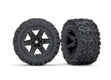 Traxxas TRA6773 Tires/Wheels, Assembled, Glued 2.8' 5 inch, Black