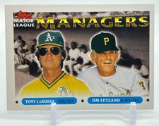 1993 Topps Tony LaRussa Jim Leyland M #511 Athletics Pirates