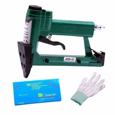 Pneumatic Staples Nail Gun Air Stapler for Photo Frame Slice Nails Picture Frame