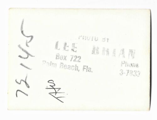 Vintage 1960s Old Photo of Pretty Blonde Woman with LEE BRIAN Palm Beach Florida - Picture 2 of 2