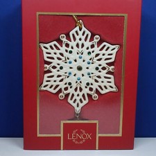 Lenox 2022 Annual Gemmed Snowflake Ornament