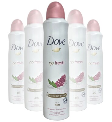 Dove GO FRESH Antiperspirant Moisturizing Cream Bundle