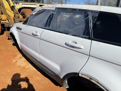 12-19 LAND RANGE ROVER EVOQUE L538 4DR REAR LEFT DRIVER SIDE DOOR WHITE