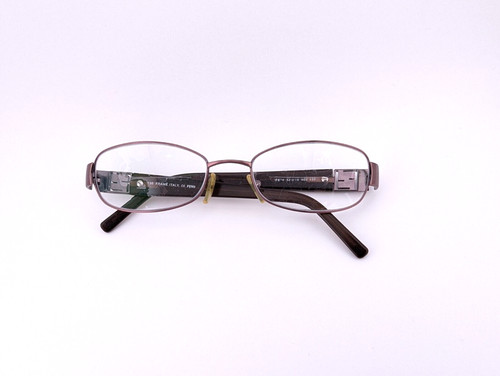 Fendi Eyeglasses, Frames Only, F674 603 Matte Pink, 52-18-135, Metal, Italy