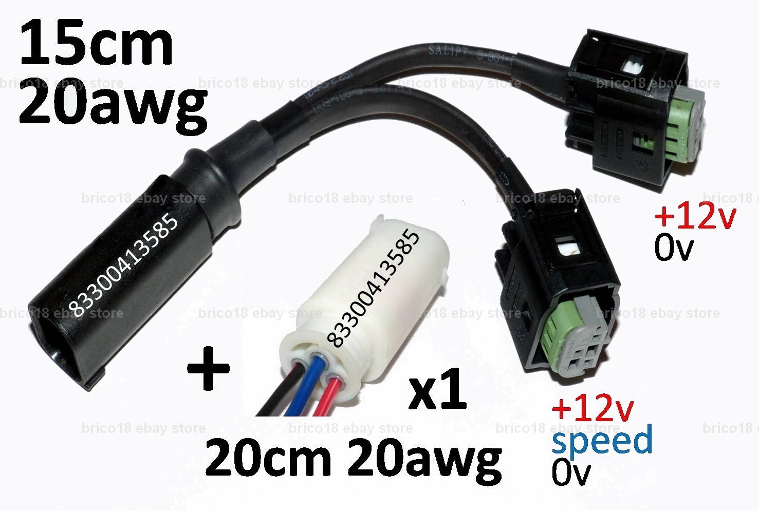 Câble adaptateur BMW 83300413585 en cuivre 20awg haute conductivité