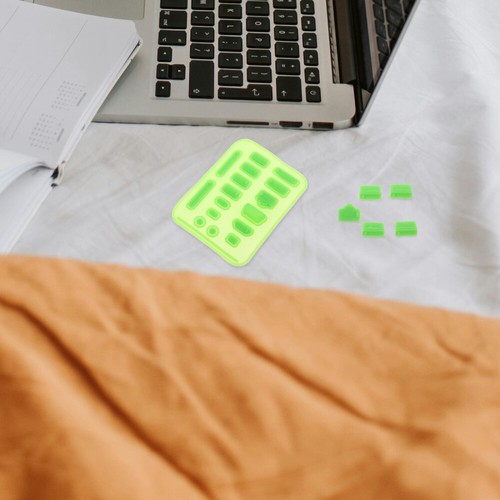 3 Sets Notebook Dust Plug Usb C Cover Keyboard with Screen Dustproof - Zdjęcie 11 z 12