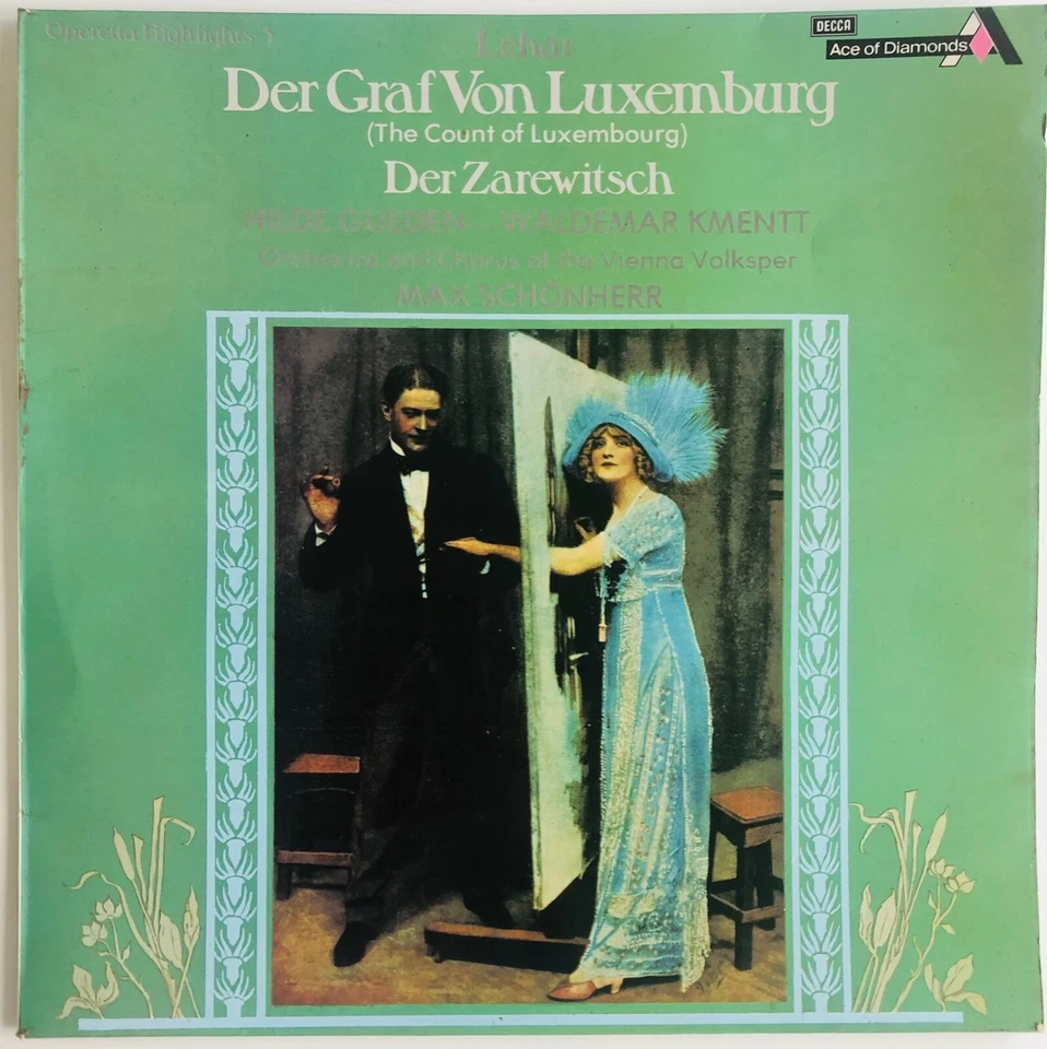 1966 Franz Lahar The Count Of Luxembourg Highlights Vinyl Album Record LP Hilde - Image 2 of 4