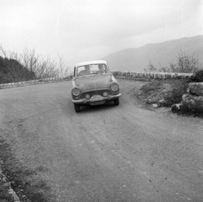 Antoni Weiner Kontanty Krajewski Simca Aronde Rally Car 1960 Old Photo