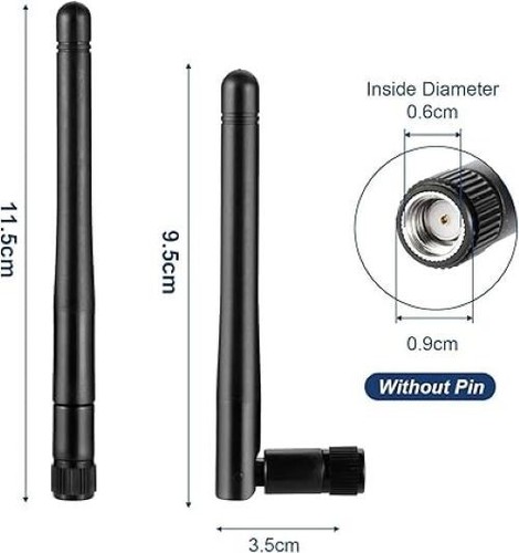 Dual Band WiFi Antenna for WiFi Router Wireless Network cardUSB Adapter etc. - Photo 2/7