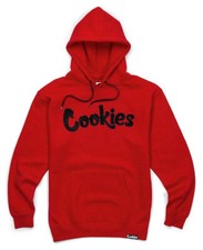 NWT Authentic Berner Cookies Clothing CKS Original Logo Red/Black Hoodie