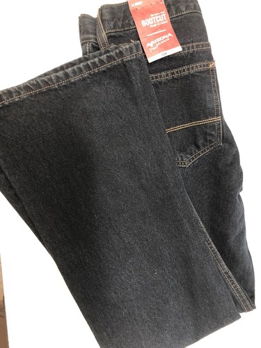 NWT Arizona Boys Original Bootcut Super Dark Jeans 14 Husky - Picture 12 of 12