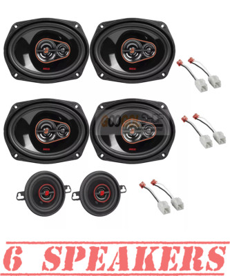 Cerwin Vega 840 WATT 6x9inch  Door Speakers Front-Rear for 2009-2023 RAM 1500