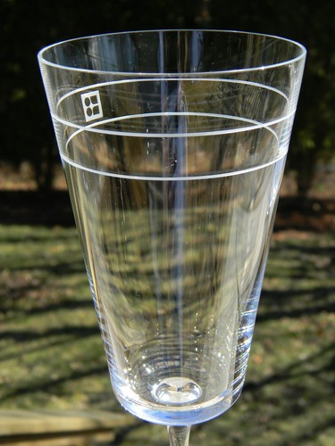 Kate Spade Lenox "Noel" Etched Crystal Beverage Glass. - Picture 7 of 9