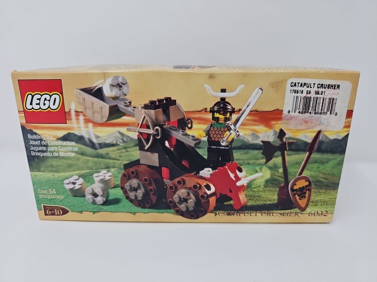 NISB Lego Castle Catapult Crusher # 6032 Knights Kingdom Set 54