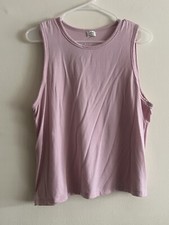 Wilfred Soft Pink Sleeveless Cotton Tank Top Medium