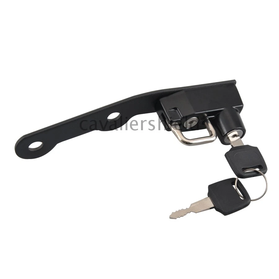 Cerradura de casco negra y 2 llaves para Yamaha XSR900 2015-16 FZ-09 FJ-09 MT-09 2013-2017 Foto 2 de 4