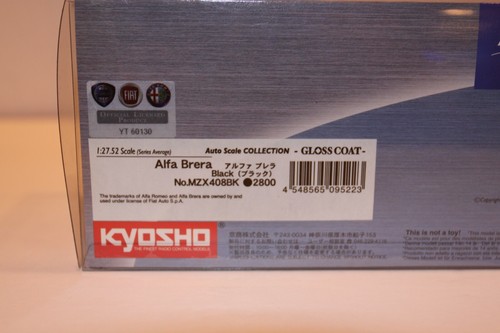 Kyosho mini z body Alfa Berra - Black ref#MZX408BK - Picture 6 of 6