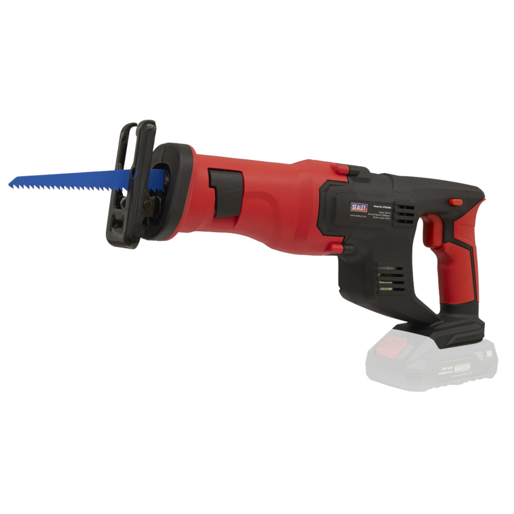Cordless Reciprocating Saw 20V, Body Only A Sealey CP20VRS SV20 Series