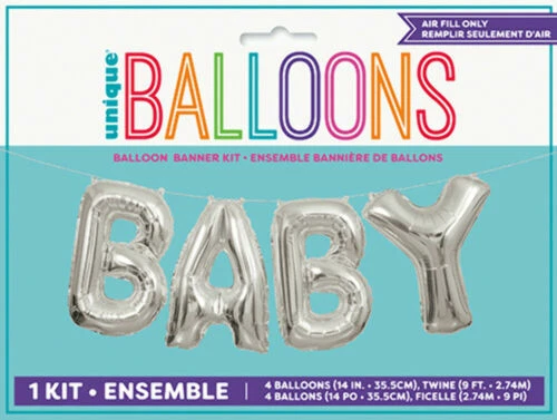 Letter Party Foil Balloons