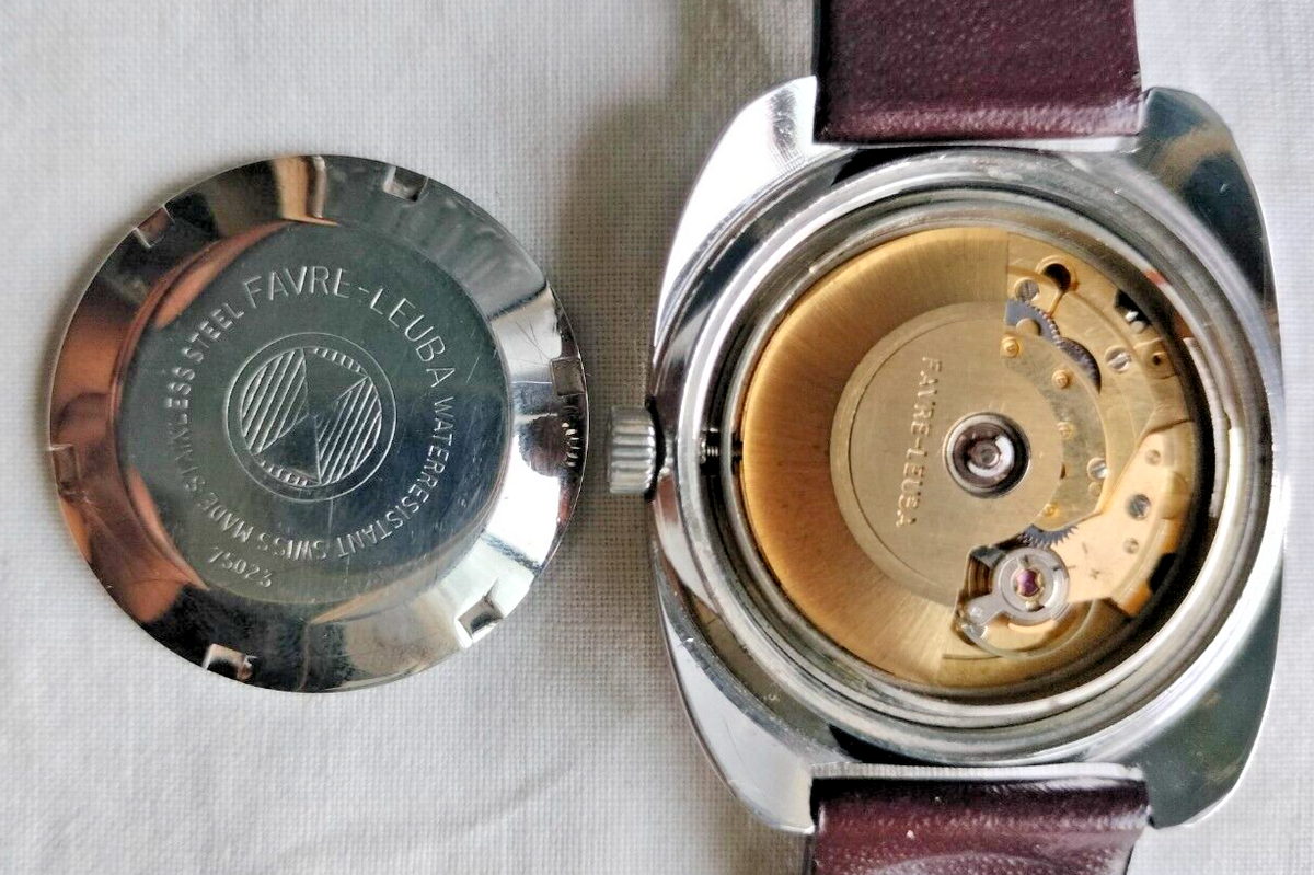 Favre Leuba Duomatic White Dial Automatic Wristwatch | eBay