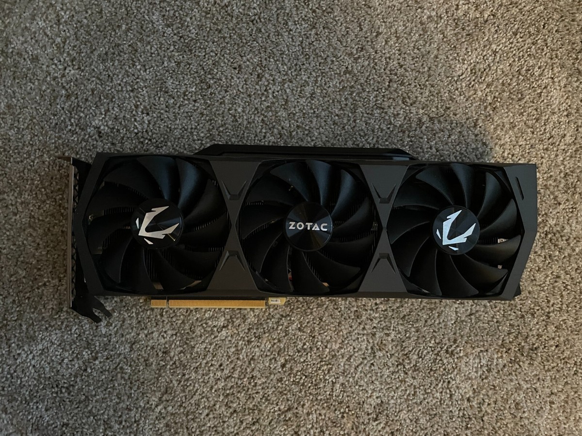 ZOTAC GAMING GeForce RTX 3080 Trinity OC 10GB GDDR6X Graphics Card