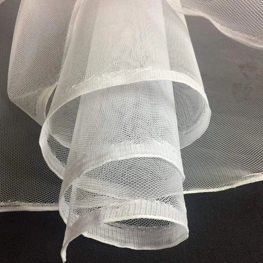 Petticoat Hard Net Fabric Stiff Tulle Mesh Can-Can Net Wrap-Around Mesh,56  Wide