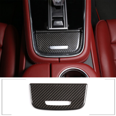 Real Carbon Fiber Central Storage Box Cover For Porsche Panamera 2017-2020 US