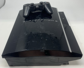 Sony PlayStation 3 PS3 CECHK01 80GB Black Gaming Console + Controller Black Fair