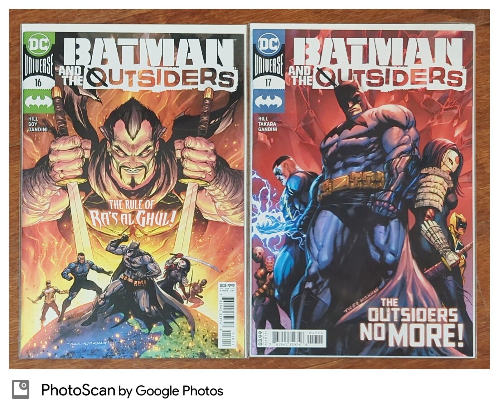 BATMAN AND THE OUTSIDERS #16-17  DC Comics  2020
