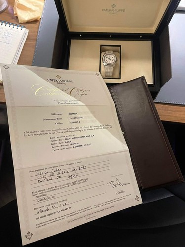 patek philippe aquanaut 5067  White Gold