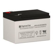 Ultra Currie Phat Fly Electric Bike and Scooter Replacement Battery -12V 15AH T2