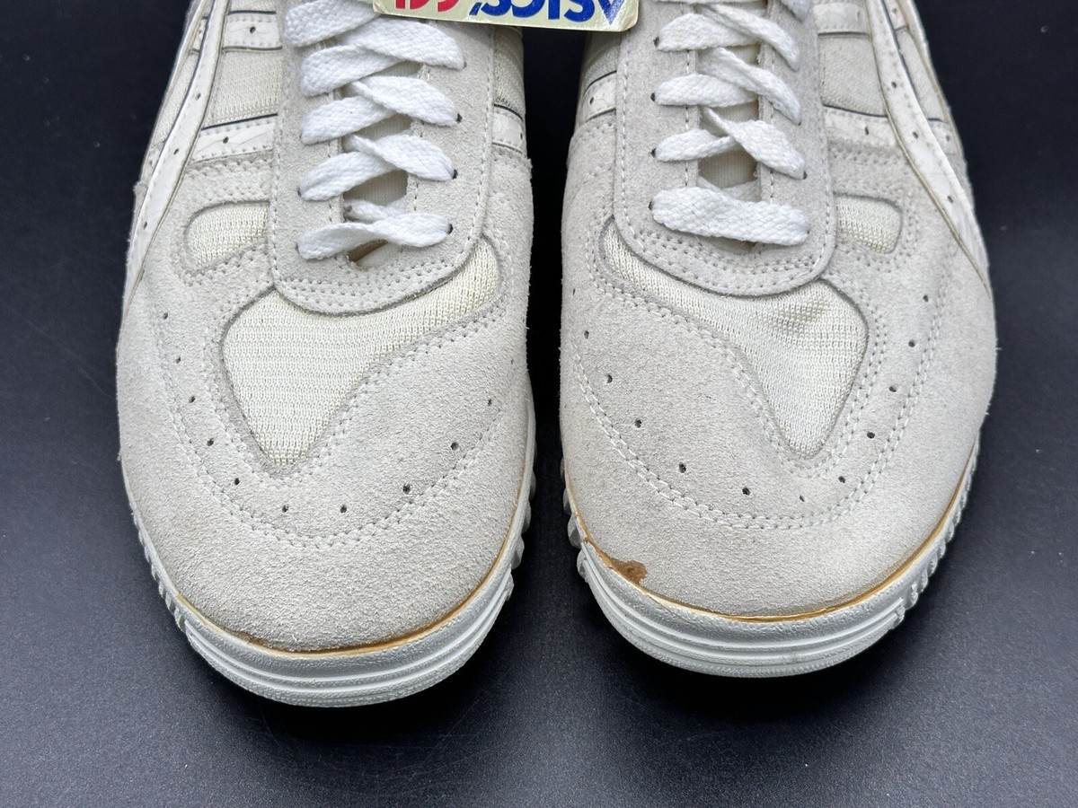 専用asics Tiger 80s ヴィンテージスニーカー Vintage Early 1980s deadstock Asics Tiger leather athletic