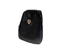 Borsa Joop vintage anni 90 in pelle nera con logo borsa a tracolla nota interna designer