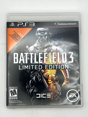 Battlefield 3 LMTD Ed. (Sony PlayStation 3, 2011) USED.