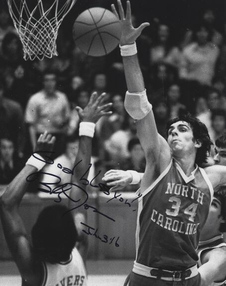 Bobby Jones Autographed Signed North Carolina Tar Heels UNIVERSITY OF 8x10 photo 