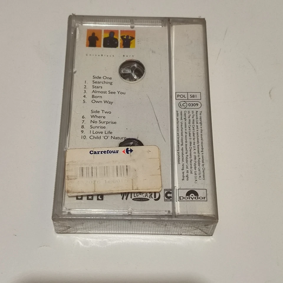 China Black - Born 1995 - original indonesia tapes NEW - Image 2 of 4