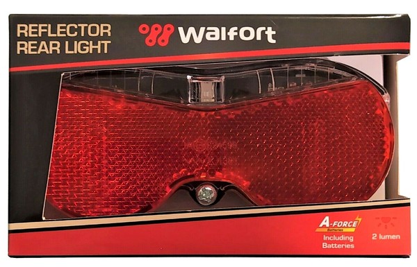 Fahrrad RüCklicht Led Mit Reflektor Stvzo Licht Fahrradbeleuchtung Walfort-image