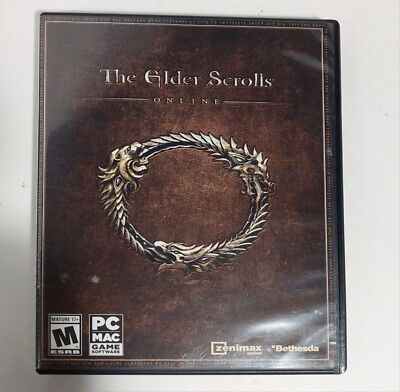 PC  Game: The Elder Scrolls Online Includes 1-4 CD's
