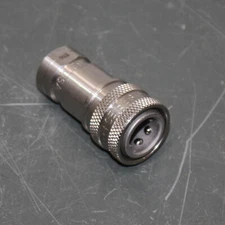 Parker 1/4" Hydraulic Quick Connect Coupling SH2-62, Socket x 1/4"-18, 303SS