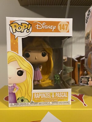Funko Pop Disney Rapunzel & Pascal 147 Tangled Vinyl Figure Collectible New 5135 | eBay