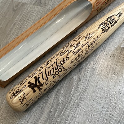 ヤンキース　2003　優勝記念　木製バット　HEAVY HITTER　シリアル入 ヤンキース 2003 優勝記念 木製バット HEAVY HITTER シリアル入 - メルカリ