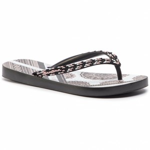 womens black flip flops uk